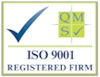 ISO 9001 logo: Jambusters are an ISO 9001 REGISTERED FIRM