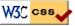 Jambusters websites conform to Valid CSS standards